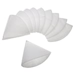 vhbw 10x Filtres coniques compatible avec Zehnder STB 125 ventilation, VMC - Filtre d'évacuation G4, DN 125, blanc