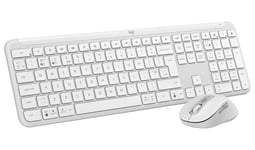 Logitech MK950 Signature Slim Combo Wireless Keyboard and Mouse - White