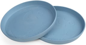 Sebra MUMS Tallerkener 2-pack, Powder Blue