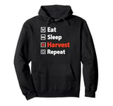 Harvest on Repeat Farm Life Pullover Hoodie