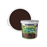 Ronseal One Coat Fence Life Dark Oak 5 litre RSLOCFLDO5L