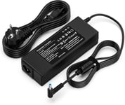 90W Chargeur HP Ordinateur Portable pour HP EliteBook 830 820 840 850 G3 G4 G5 G6 G7 HP 240 250 255 G3 G4 G5 G6 G7 ProBook 430 440 450 G3 G4 G5 G6 G7 Pavilion X360 M3 11 13 15 17 Adaptateur 4.5*3.0mm