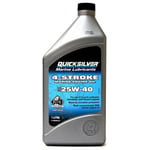 Quicksilver 4-takt Mineralolja SAE 25W-40 1 liter