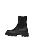 ONLY Femme ONLTOLA-1 Nubuck PU Chunky Boot-Noos Bottine, Noir, 41 EU