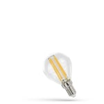 Klotlampa LED Klar E14 4000K 4W 510 lumen