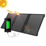 15W 5V Foldable Solar Panel Portable USB Mobile Power Bank Charging Pack For Pho