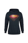 Man Of Steel Logo Hoodie