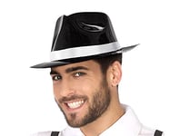 ATOSA 48899 Gangster Hat, Black, One Size