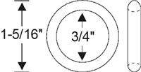 Steele Rubber Products 30-0352-21 Retaining ring, spark plug wir