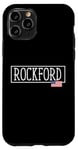 Coque pour iPhone 11 Pro Rockford City, États-Unis, drapeau, État, voyages, États-Unis, Amérique, femmes, hommes