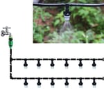 10m ensemble bricolage arroseur Portable système d'irrigation par pulvérisation arrosage automatique refroidissement tuyau d'arrosage goutte à goutte Irrigation