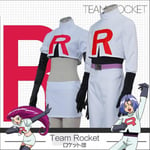 Xs-3xl Cosplay Kostymer För Vuxen Team Rocket Jessie Musashi James Kojirou Halloween Cosplay Kostym Full Set Game Anime Musashi M