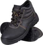 Ogrifox OX-SLX-T-SB Chaussures de travail Homme, Femme | Chaussures de sécurité | Chaussures de sécurité | ISO EN20345 | Noir/doré | Taille 42