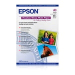 Epson Premium Glossy Photo Paper 255g/m2, DIN A3/20