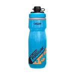 CAMELBAK Bidon Podium série Dirt 620 ML Unisex-Adult, Bleu/Orange, Standard Size