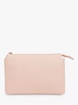 Whistles Elita Leather Double Pouch Clutch Bag