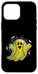 Coque pour iPhone 16 Pro Max Pichet attrape-balle molle fantôme d'Halloween