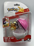 Pokemon Clip ‘N’ Go Battle Ready - Dedenne And Love Ball. BNIP