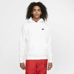 Nike M Nsw Club Hoodie Po Bb Hupparit WHITE