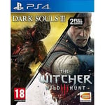 Dark souls III + the witcher 3 wild hunt PS4