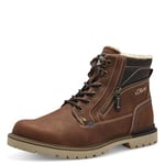 s.Oliver Bottines en Dentelle pour Homme 5-16271-41 Botte de Neige, Cognac, 41 EU