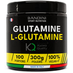 Bandini® L-Glutamine Kyowa® Quality Pure - L Glutamine Poudre 300g - Acide Aminé