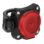 Lezyne Zecto Drive 200+ LED Rear Light - Black / Rechargeable