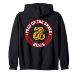 Chinese New Year 2025 Year Of The Snake Zip Hoodie