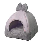 DZHTWSRYGR Foldable Dog House Folding Cat And Dog House Mat Puppy Tent Small And Medium-Sized Dog Yurt Pet Bed House