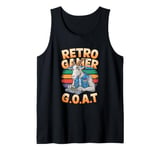 Retro Gamer Goat Game Lover Streaming Gaming retro Tank Top