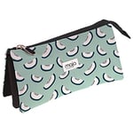 Grafoplás 37540632 Collection Maja Rönnbäck Trousse Scolaire Triple, modèle Kiwi, 23,5 x 12 x 14 cm