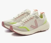 Veja Condor 2 Alveomesh UK 4 Women's Natural Babe Jaune Fluo Trainers CL012658A