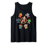 Marvel Avengers Holiday Christmas Gingerbread People & Logo Tank Top