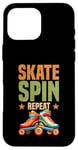 Coque pour iPhone 16 Pro Max Roller Derby Design pour homme et femme