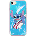 ERT GROUP Coque de téléphone Portable pour Apple Iphone 7/8/ SE 2/ SE 3 Original et sous Licence Officielle Disney Motif Stitch 003 Parfaitement adapté à la Forme du téléphone Portable, Coque en TPU