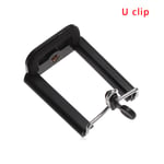 1pcs Selfie Stick Holder Mobile Phone Clip Tripod Stand U