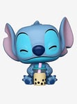 POP Funko Disney Lilo & Stitch Figurine en Vinyle Stitch (avec Boba)