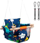 Childrens Childs Toddler Adjustable Outdoor Garden Rope Safety Safe Swing Seat