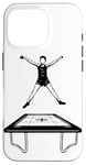 Coque pour iPhone 16 Pro Trampoline Garçon Passionné de trampoline