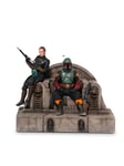 Iron Studios - Star Wars - Boba Fett and Fennec Shand on Throne Deluxe - Figur