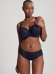 Panache Envy Full Cup Bra - Navy, Navy, Size 32J, Women