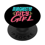 Manchester City Girl Souvenir PopSockets Swappable PopGrip