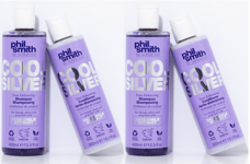 2 x PHIL SMITH COOL SILVER TONE ENHANCING SHAMPOO 400ml & CONDITIONER 300ml