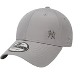 New Era Mens Flawless New York Yankees Adjustable 9Forty Cap Hat - Grey