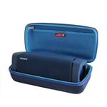 Hard Eva Travel Case for Sony SRS-XB33 Wireless Bluetooth Speaker by Hermitshell (Blue)