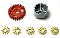 Lego Technic Differential Gear Set 6 gears plus housing 65414 6589 65413 FREE PP