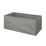 Biohort, Odlingsbädd 2 x 1 X-Design metallic quartz grey