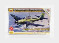 1:72 Zvezda Junkers Ju-87B Airplane Stuka Military With Ski 1935 Kit ZS7323 Mode