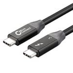 MicroConnect Thunderbolt-kabel - 24 pin USB-C til 24 pin USB-C - 2 m