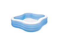 Intex Bølgeformet Swim Center Pool,  1.350L, 229X229x56 Cm